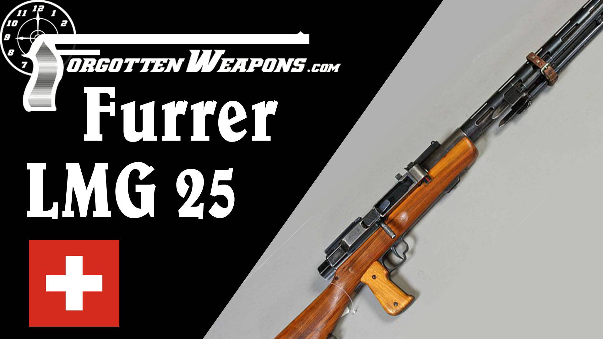 【被遗忘的武器/双语】LMG 25--采用肘节闭锁机构的机枪